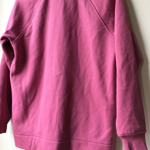 Athleta Cozy Karma Side Zip Funnel Neck Sweatshirt Sz XS - Picture 10 of 15